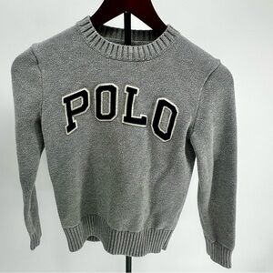 Polo by Ralph Lauren Gray Crewneck Sweater